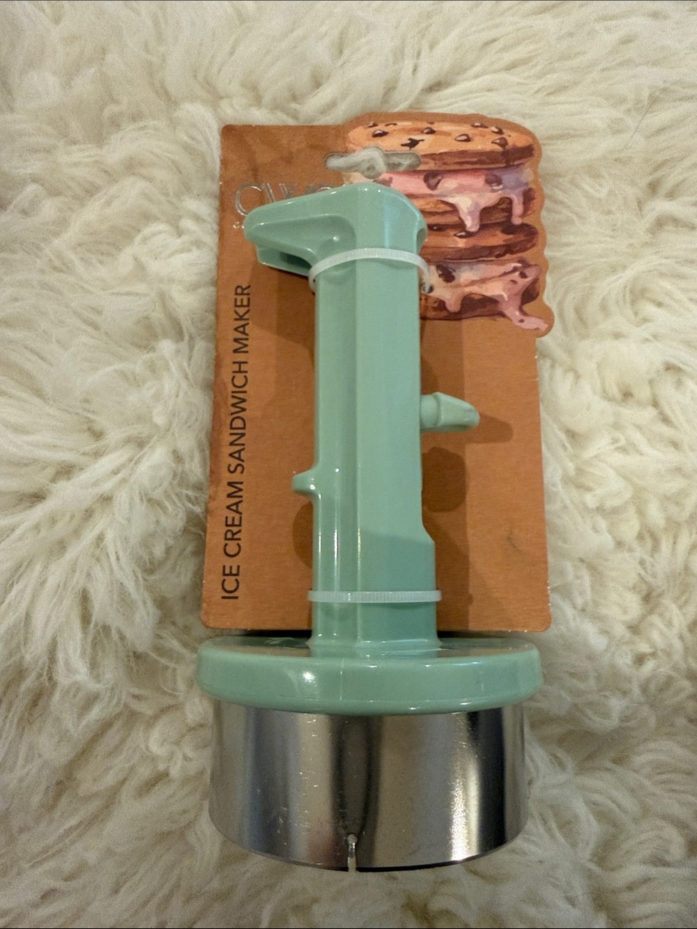 Mint Green Ice Cream Sandwich Maker -